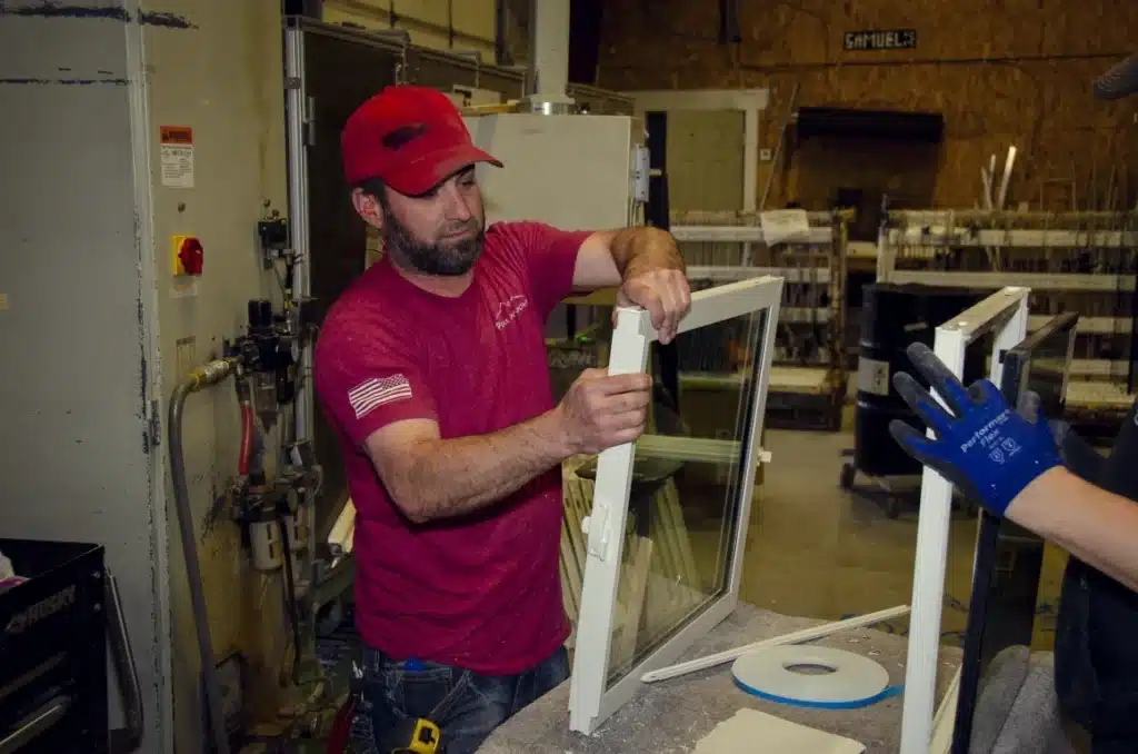 Comparing Custom And Standard Windows logan ut making window